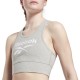 Женски Спортен Топ Reebok BRALET GR9393  Сив