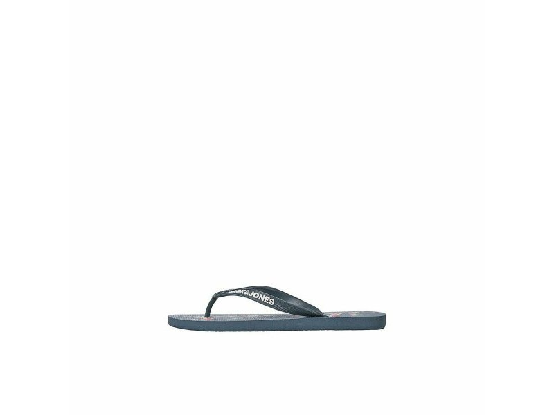 Джапанки за мъже Jack & Jones FWLOGO PALM PRINT 12230642 Морско син