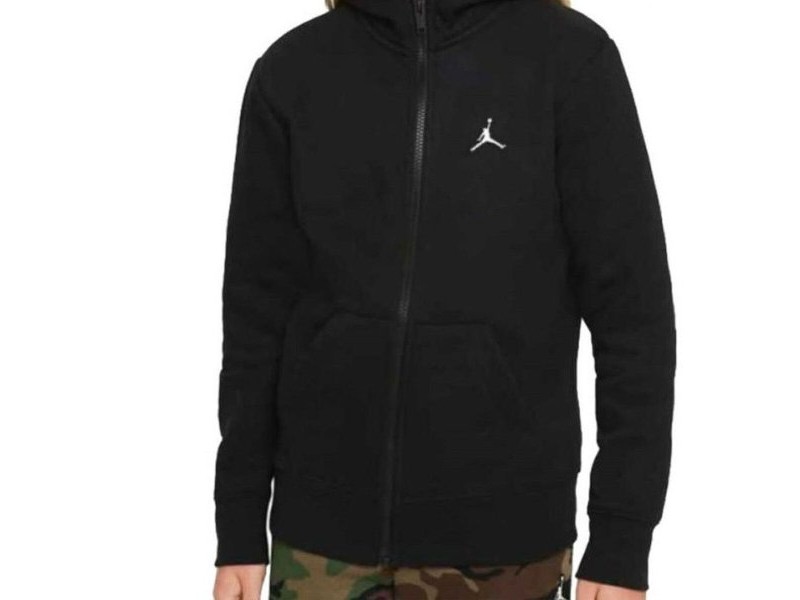 Детско Спортно Яке Nike FT 95A904 023  Черен