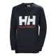 Дамски суичър без качулка HH LOGO  Helly Hansen 34003 597  Морско син