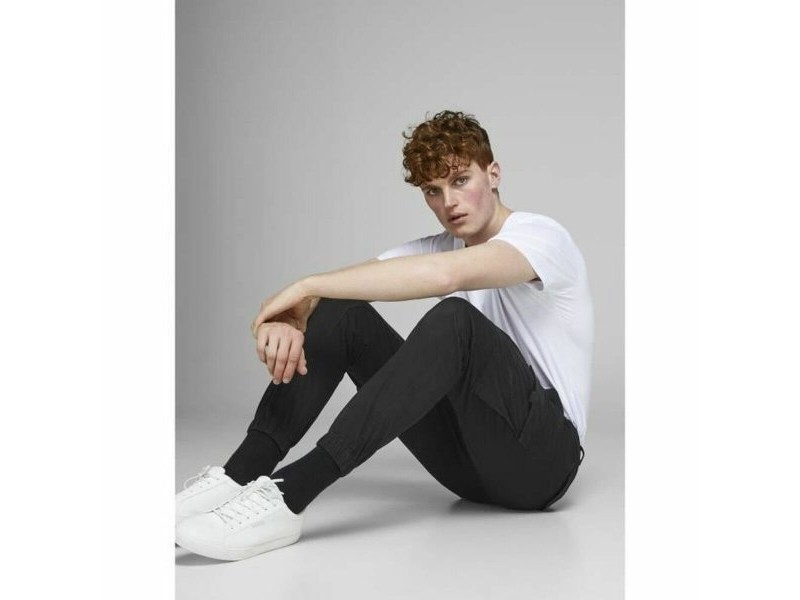 панталони Jack & Jones JPSTPAUL JJFLAKE CARGO NOOS 12139912 Черен
