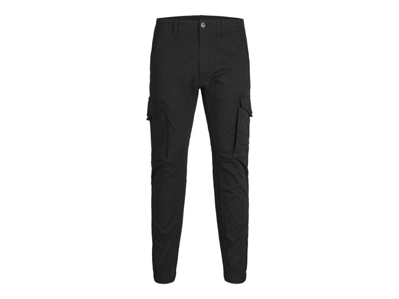 панталони Jack & Jones JPSTPAUL JJFLAKE CARGO NOOS 12139912 Черен