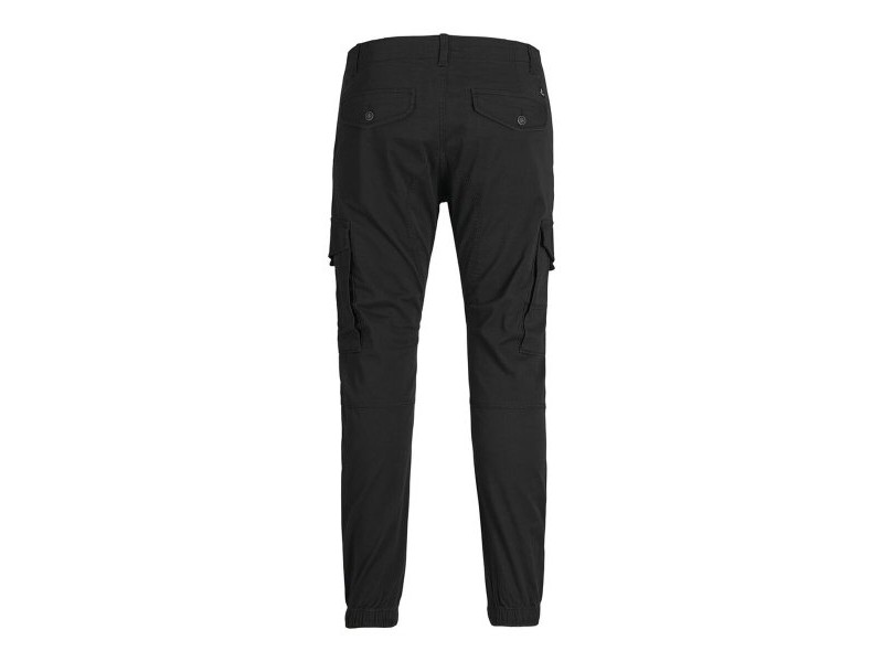 панталони Jack & Jones JPSTPAUL JJFLAKE CARGO NOOS 12139912 Черен