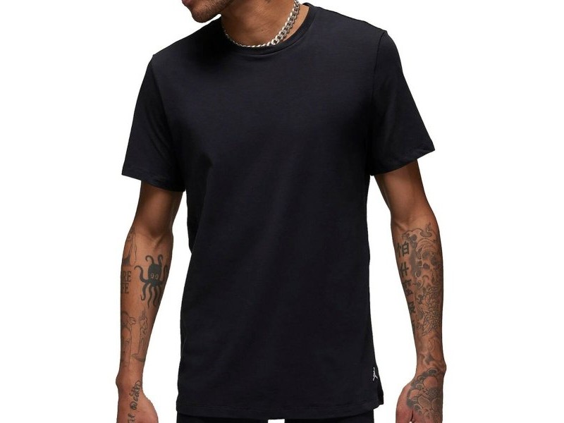 Мъжка тениска с къс ръкав Nike Flight Base Tee JM0625 023 Черен
