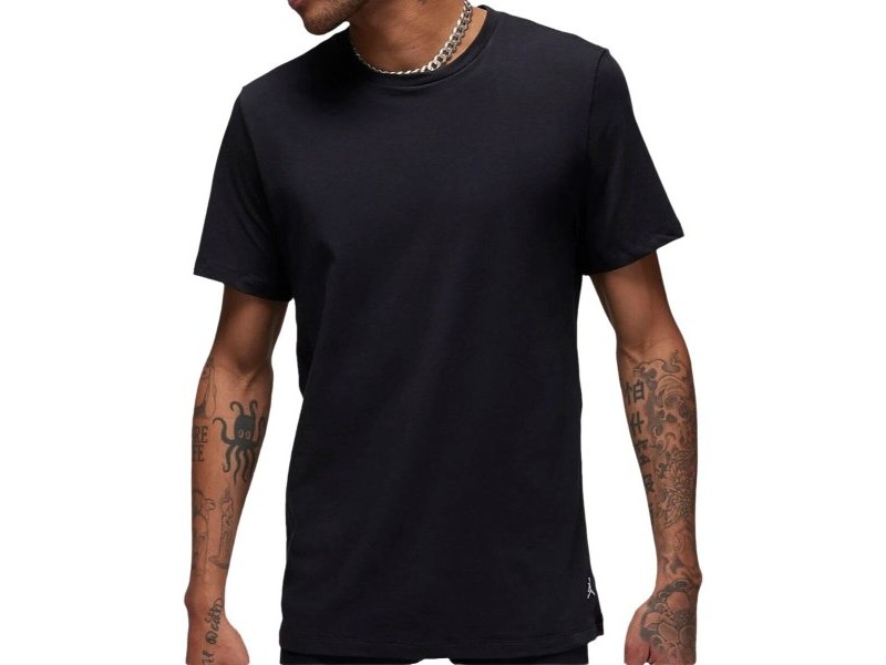 Мъжка тениска с къс ръкав Nike Flight Base Tee JM0625 023 Черен