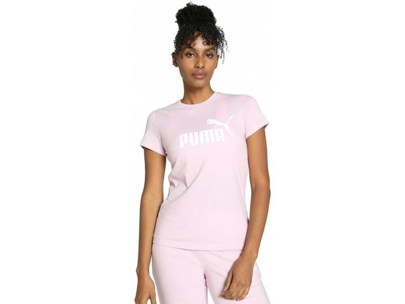Дамска тениска с къс ръкав Puma ESS LOGO TEE 586775 60 Розов