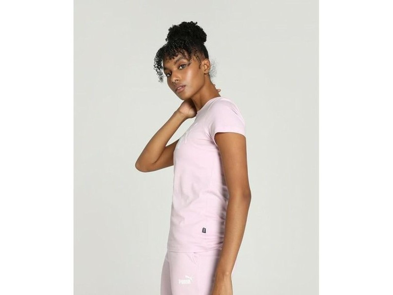 Дамска тениска с къс ръкав Puma ESS LOGO TEE 586775 60 Розов