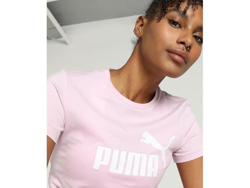 Дамска тениска с къс ръкав Puma ESS LOGO TEE 586775 60 Розов