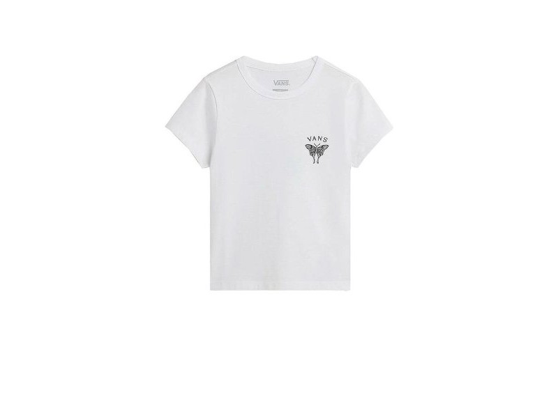 Дамска тениска с къс ръкав Vans Catchers Club Mini Бял