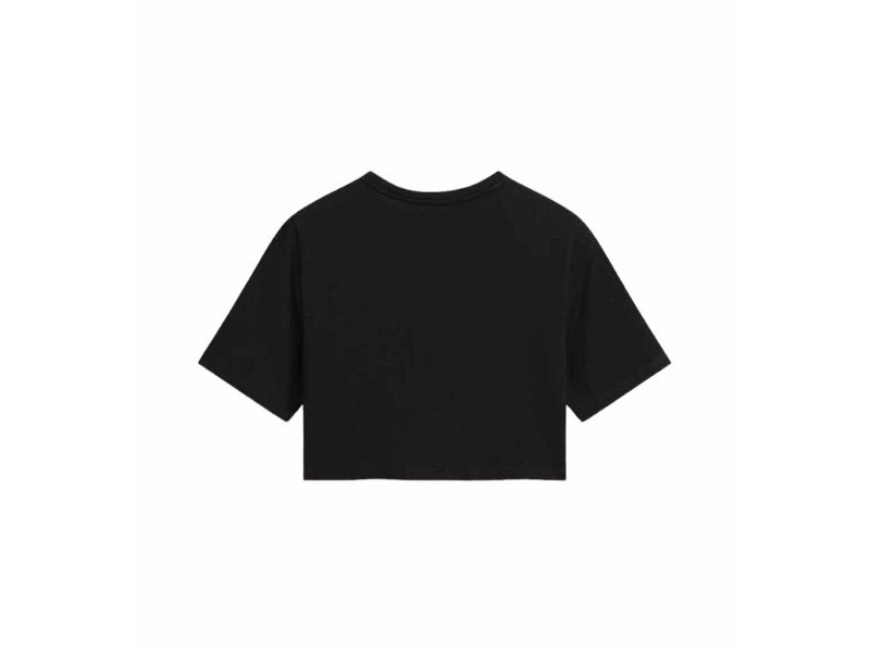 Дамска тениска с къс ръкав Vans GO ANYPLACE CREW CROP II Черен