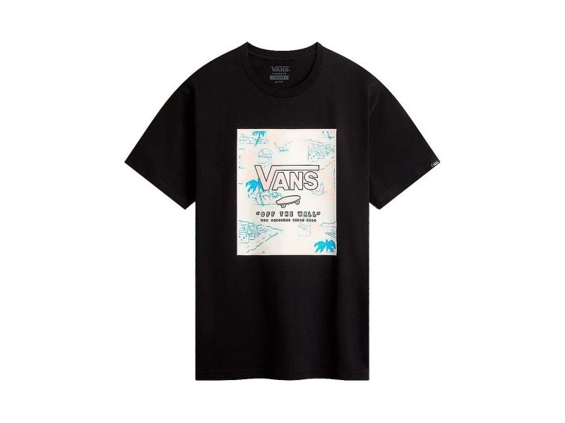 Мъжка тениска с къс ръкав Vans MN CLASSIC PRINT BOX VN0A5E7YCYV1 Оранжев