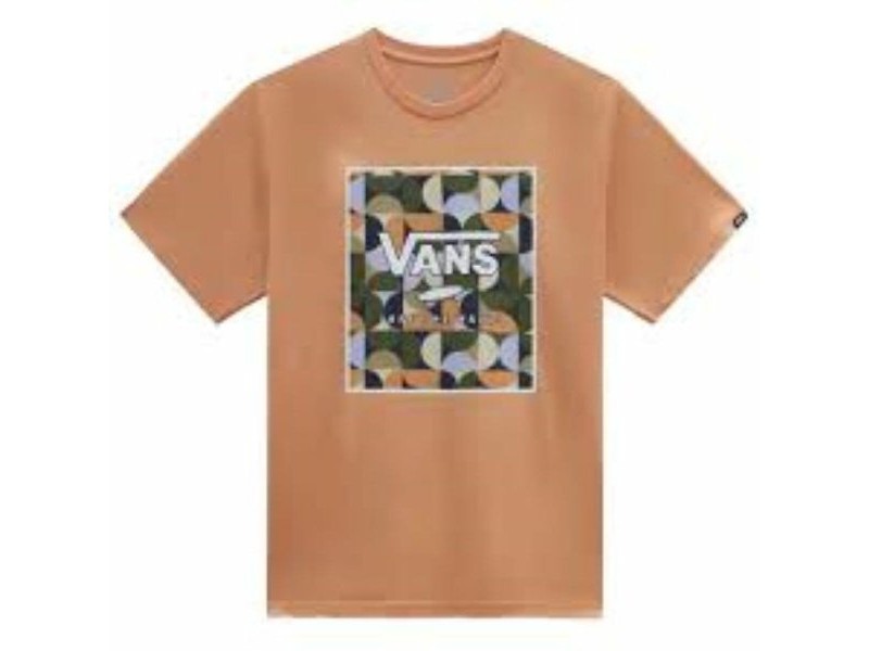 Мъжка тениска с къс ръкав Vans MN CLASSIC PRINT BOX VN0A5E7YD051 Оранжев