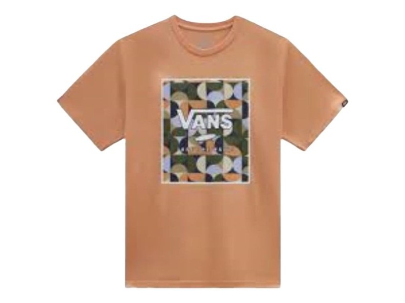 Мъжка тениска с къс ръкав Vans MN CLASSIC PRINT BOX VN0A5E7YD051 Оранжев