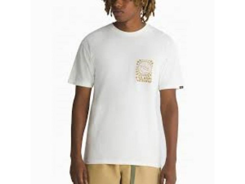 Мъжка тениска с къс ръкав Vans SUN AND SURF SS TEE VN000G5KFS81 Бял