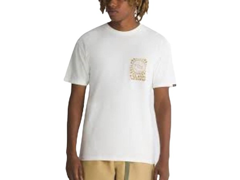 Мъжка тениска с къс ръкав Vans SUN AND SURF SS TEE VN000G5KFS81 Бял