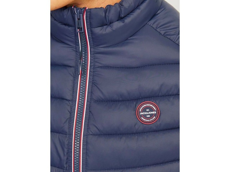 Мъжка Ватирана Жилетка Jack & Jones JJESPRINT BODYWARMER COLLAR NOOS 12258457 Морско син