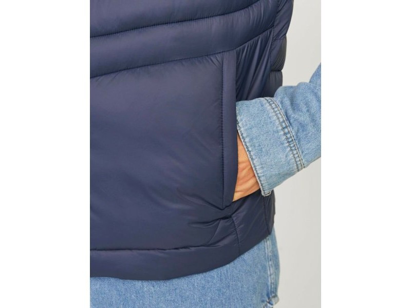 Мъжка Ватирана Жилетка Jack & Jones JJESPRINT BODYWARMER COLLAR NOOS 12258457 Морско син