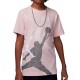 Детски Тениска с къс ръкав Jordan JDB GRADIENT STACKED JM SS TEE 95D119 AHC Розов