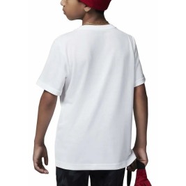 Детски Тениска с къс ръкав Jordan JUMPMAN SUSTAINABLE GRAPHI 95B922 001 Бял