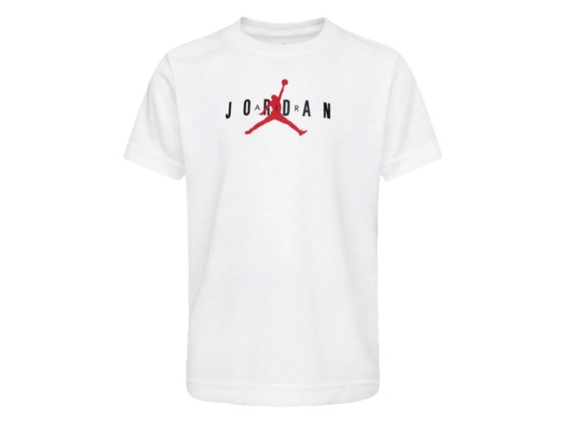 Детски Тениска с къс ръкав Jordan JUMPMAN SUSTAINABLE GRAPHI 95B922 001 Бял