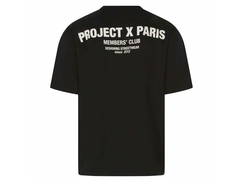 Мъжка тениска с къс ръкав Project X Paris 2410124 Черен