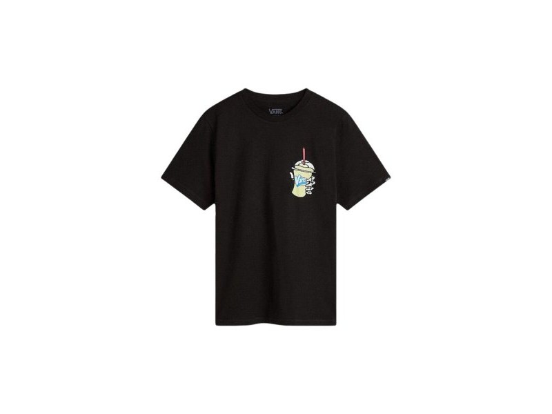 Детски Тениска с къс ръкав Vans Lil Reggie SS VN000JC4BLK1 Черен