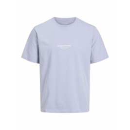 Мъжка тениска с къс ръкав Jack & Jones JORVESTERBRO TEE SS 12240121 Виолетов