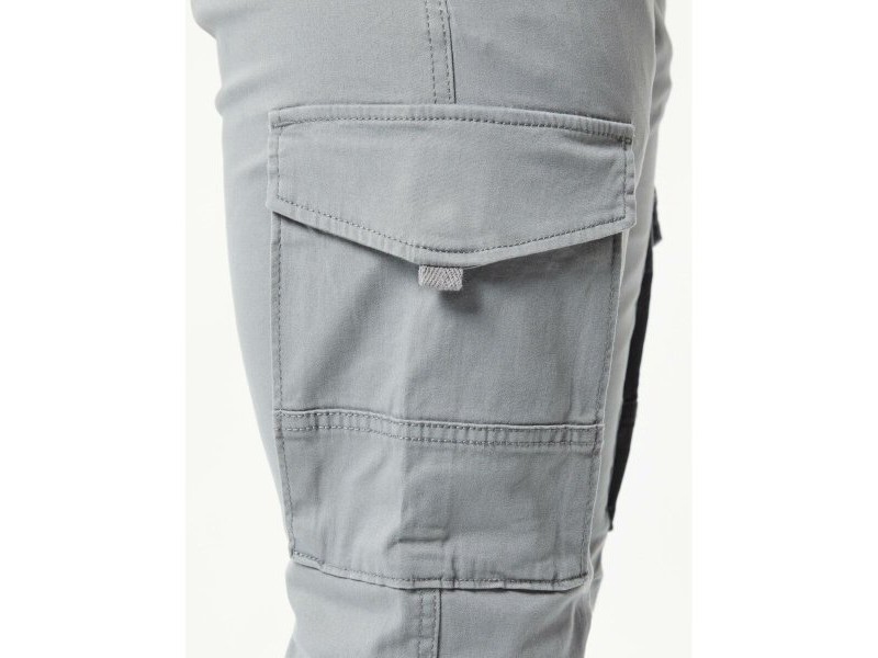 панталони Jack & Jones JPSTPAUL JJFLAKE CARGO 12139912 Сив