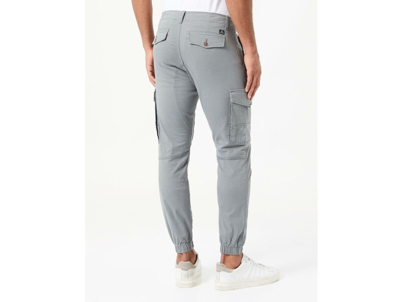 панталони Jack & Jones JPSTPAUL JJFLAKE CARGO 12139912 Сив