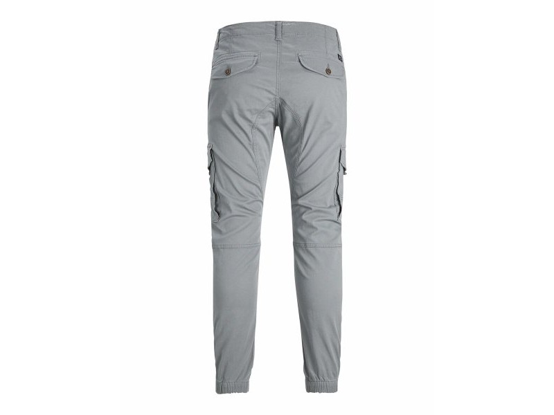 панталони Jack & Jones JPSTPAUL JJFLAKE CARGO 12139912 Сив