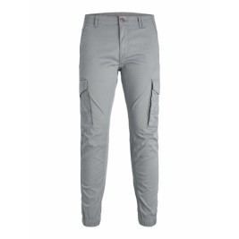 панталони Jack & Jones JPSTPAUL JJFLAKE CARGO 12139912 Сив