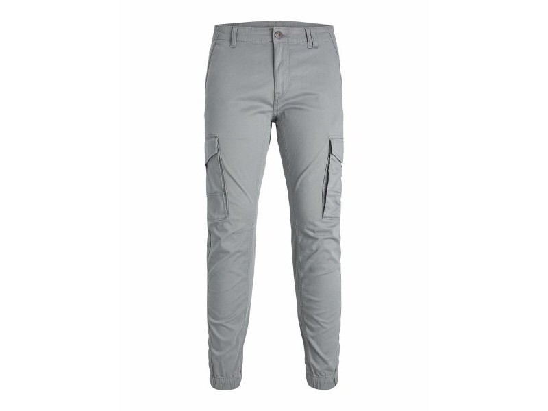 панталони Jack & Jones JPSTPAUL JJFLAKE CARGO 12139912 Сив