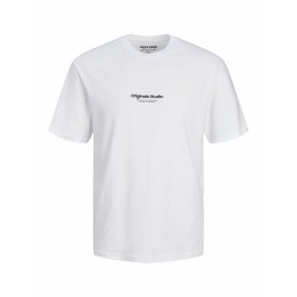 Мъжка тениска с къс ръкав Jack & Jones JORVESTERBRO TEE SS 12240121 Бял