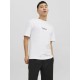 Мъжка тениска с къс ръкав Jack & Jones JORVESTERBRO TEE SS 12240121 Бял