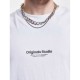 Мъжка тениска с къс ръкав Jack & Jones JORVESTERBRO TEE SS 12240121 Бял