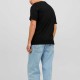 Мъжка тениска с къс ръкав Jack & Jones JORVESTERBRO TEE SS 12240121 Черен