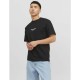 Мъжка тениска с къс ръкав Jack & Jones JORVESTERBRO TEE SS 12240121 Черен