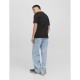 Мъжка тениска с къс ръкав Jack & Jones JORVESTERBRO TEE SS 12240121 Черен