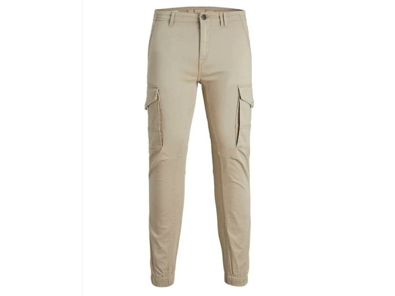 панталони Jack & Jones JPSTPAUL JJFLAKE CARGO CROCKERY NOOS 12193754 Бежов панталони Jack & Jones JPSTPAUL JJFLAKE CARGO CROCKERY NOOS 12193754 Бежов