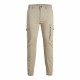 панталони Jack & Jones JPSTPAUL JJFLAKE CARGO CROCKERY NOOS 12193754 Бежов панталони Jack & Jones JPSTPAUL JJFLAKE CARGO CROCKERY NOOS 12193754 Бежов