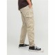 панталони Jack & Jones JPSTPAUL JJFLAKE CARGO CROCKERY NOOS 12193754 Бежов панталони Jack & Jones JPSTPAUL JJFLAKE CARGO CROCKERY NOOS 12193754 Бежов