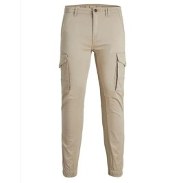 панталони Jack & Jones JPSTPAUL JJFLAKE CARGO CROCKERY NOOS 12193754 Бежов