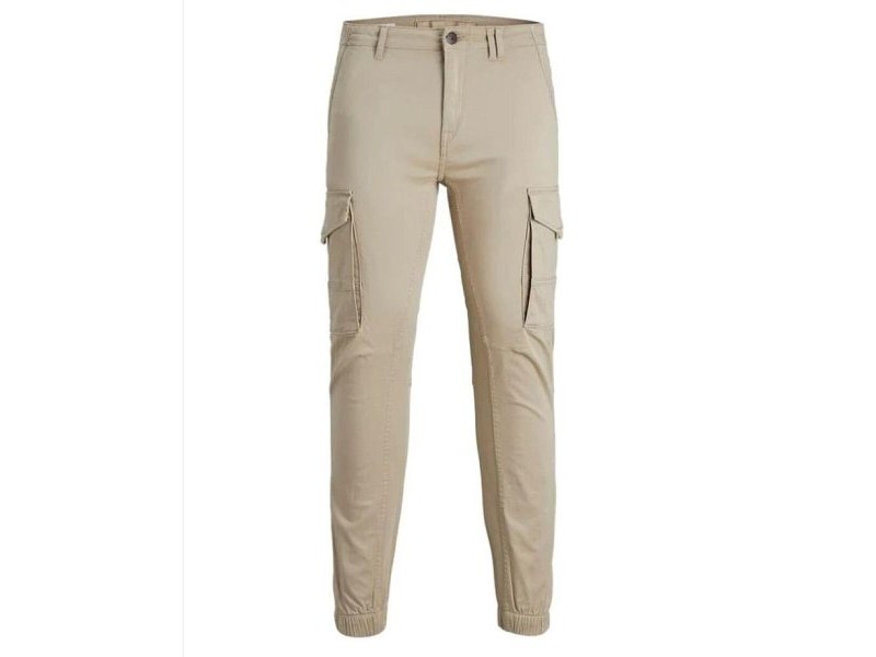 панталони Jack & Jones JPSTPAUL JJFLAKE CARGO CROCKERY NOOS 12193754 Бежов панталони Jack & Jones JPSTPAUL JJFLAKE CARGO CROCKERY NOOS 12193754 Бежов