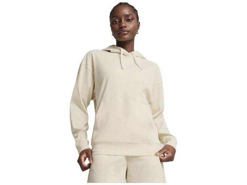Дамски суичър с качулка Puma ESS ELEVATED 685023 87 Бежов