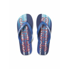 Джапанки за мъже Jack & Jones JFWLOGO 2.0 FLIP FLOP 12251259 Син