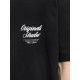 Мъжка тениска с къс ръкав Jack & Jones JORNORREBRO TYPO TEE SS CREW NECK NOOS 12282898 Черен