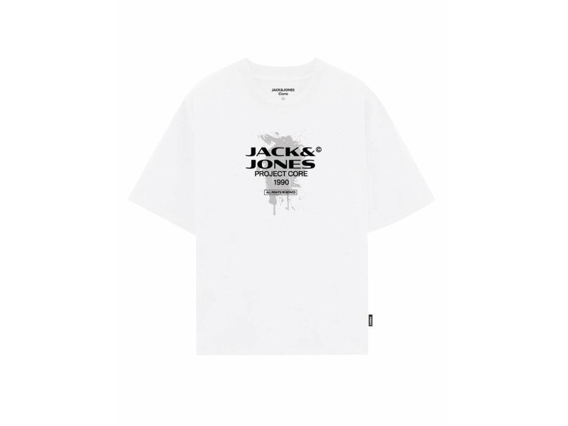 Мъжка тениска с къс ръкав Jack & Jones JCOCONDOR TEE SS CREW NECK FST 12284437 Бял Мъжка тениска с къс ръкав Jack & Jones JCOCONDOR TEE SS CREW NECK FST 12284437 Бял