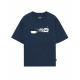 Мъжка тениска с къс ръкав Jack & Jones JCOCONDOR TEE SS CREW NECK FST 12284437 Морско син