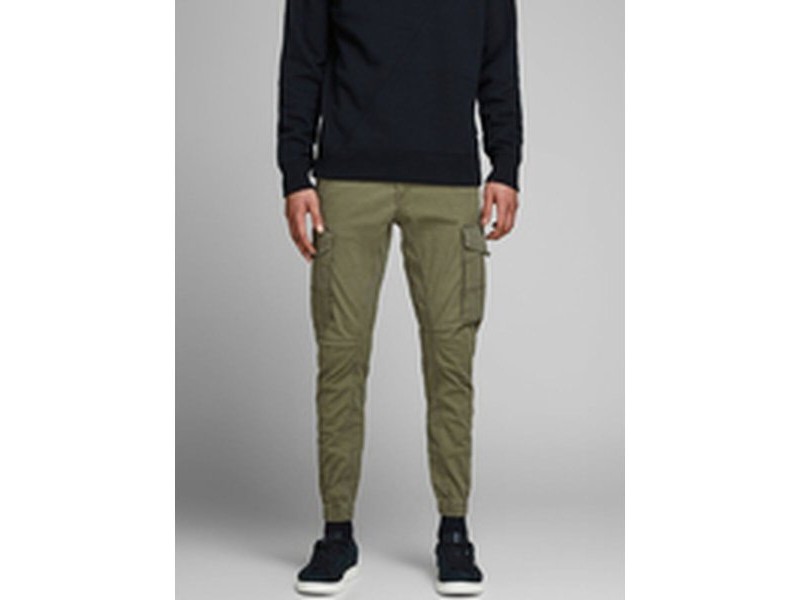 панталони Jack & Jones JPSTPAUL FLAKE CARGO 12141844 Зелен