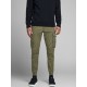 панталони Jack & Jones JPSTPAUL FLAKE CARGO 12141844 Зелен